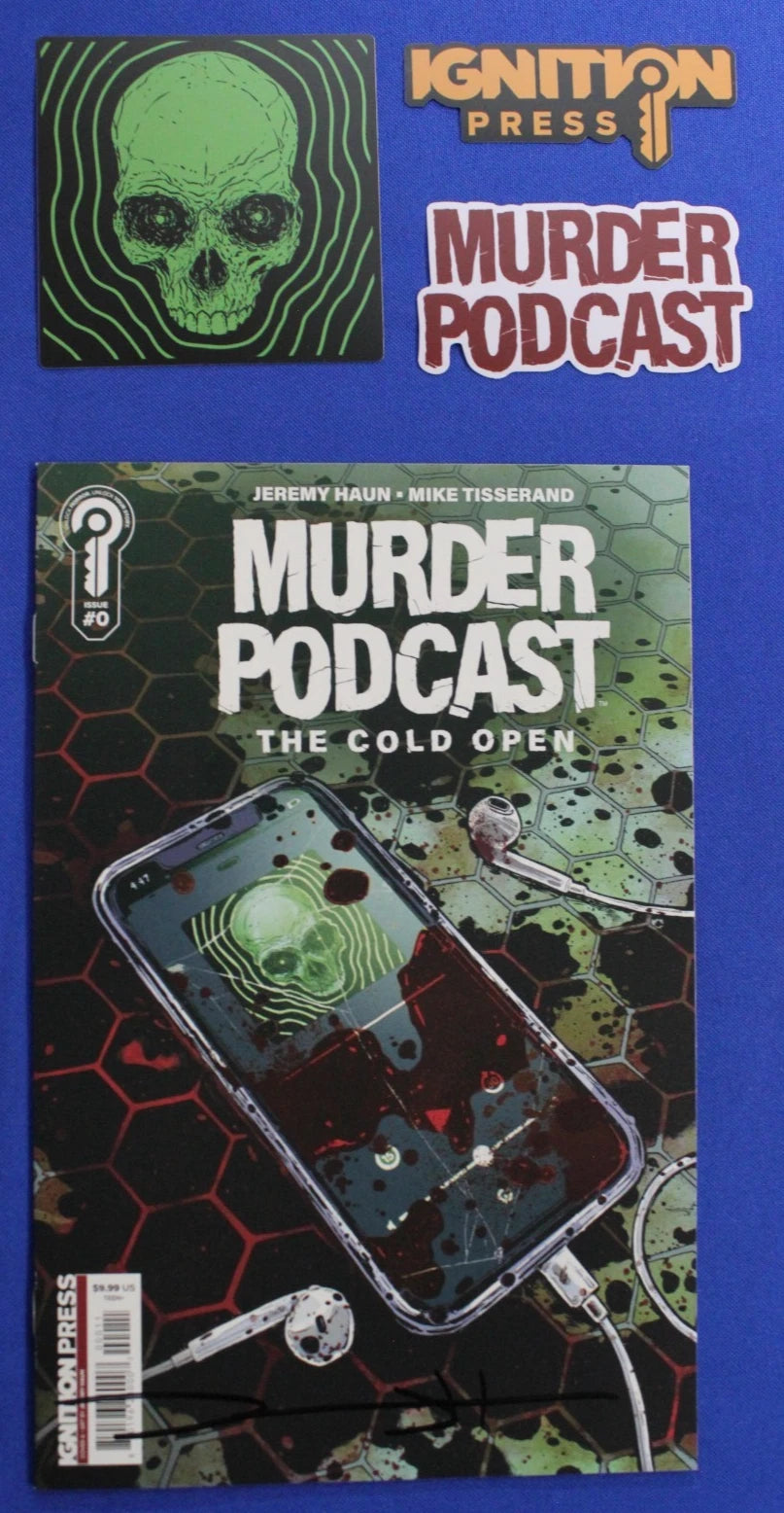 Murder Podcast The Cold Open #0 SIGNED by Jeremy Haun VF/NM