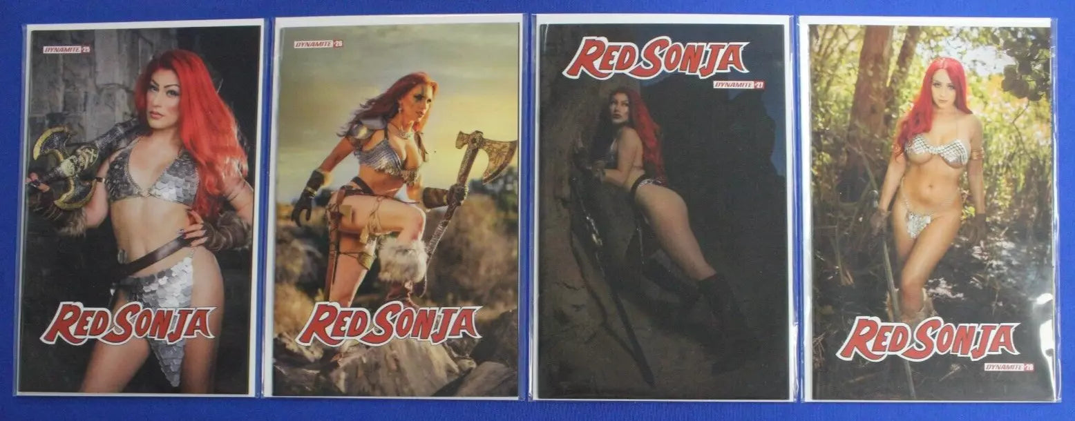 Red Sonja #1-28 Full Cosplay Cover Set + Lord of Fools VF/NM