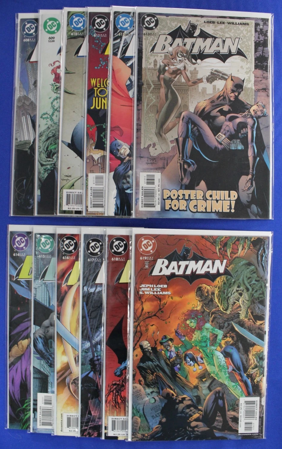 Batman #608-619 Complete Hush Storyline 609 Reprint FN-NM