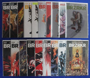 BRZRKR #1-12 Near Complete Set (No 9) + Fallen Empire & Variants VF/NM