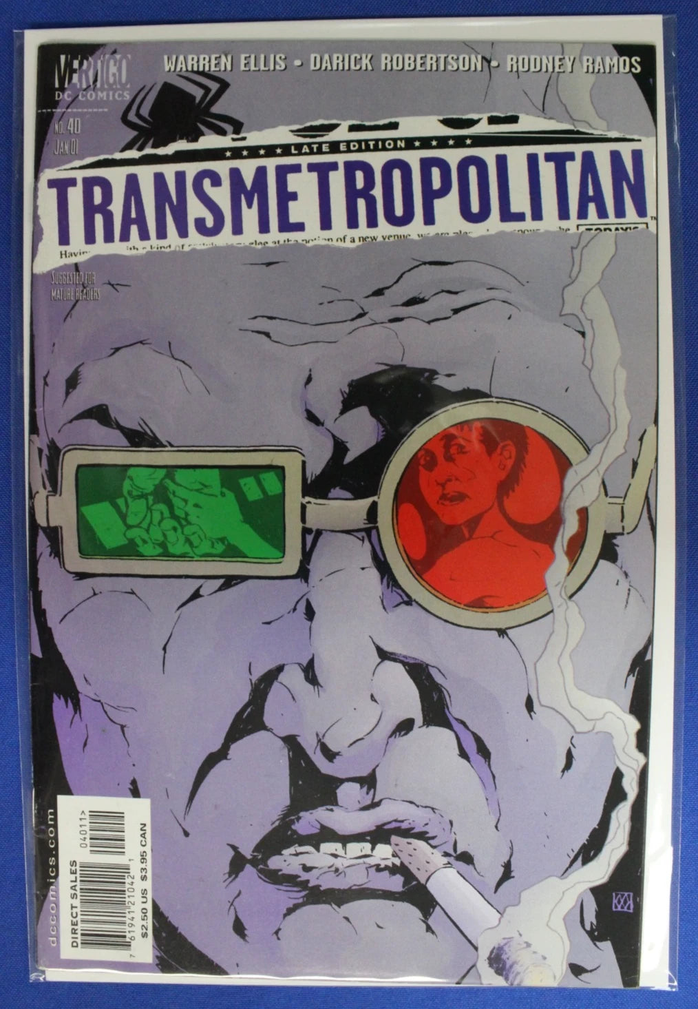 Transmetropolitan #1-60 + Extras Near Complete Set (NO #3) VF-VF/NM