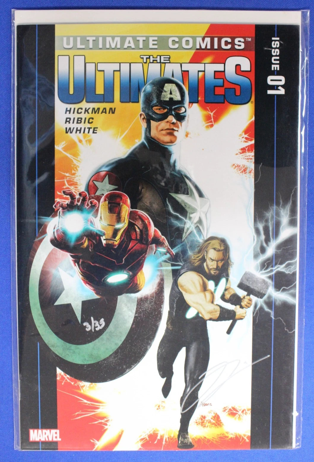 Ultimate Comics Ultimates #1 SIGNED Jonathan Hickman LTD 3/35 VF/NM
