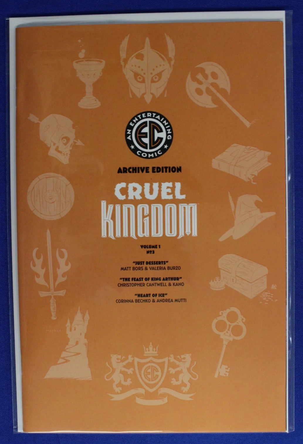 EC Cruel Kingdom #1-4 All 1:50 Variants Complete Set VF/NM