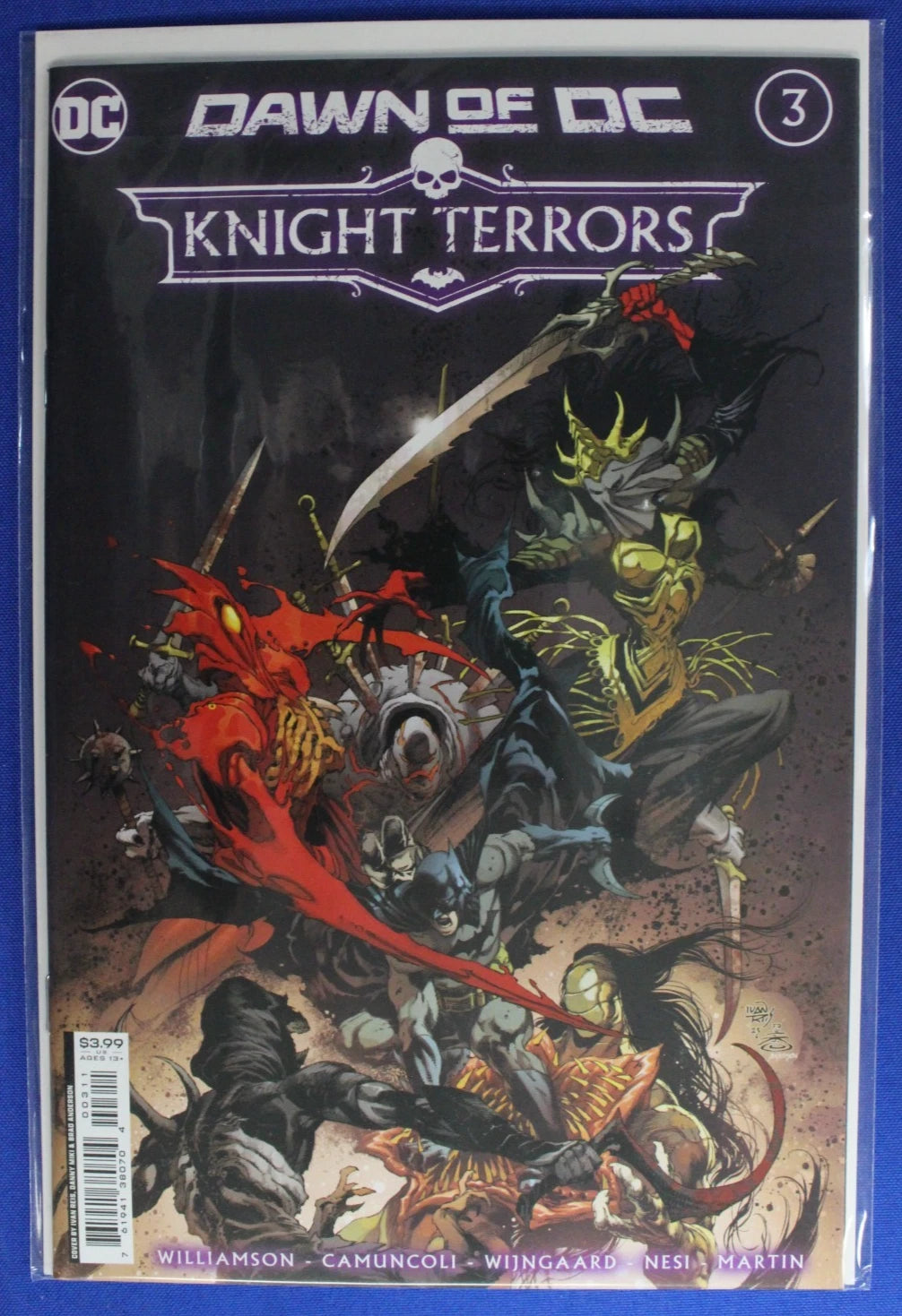 Knight Terrors #1-4 + First Blood, Night's End & Variants Lot of 9 VF/NM