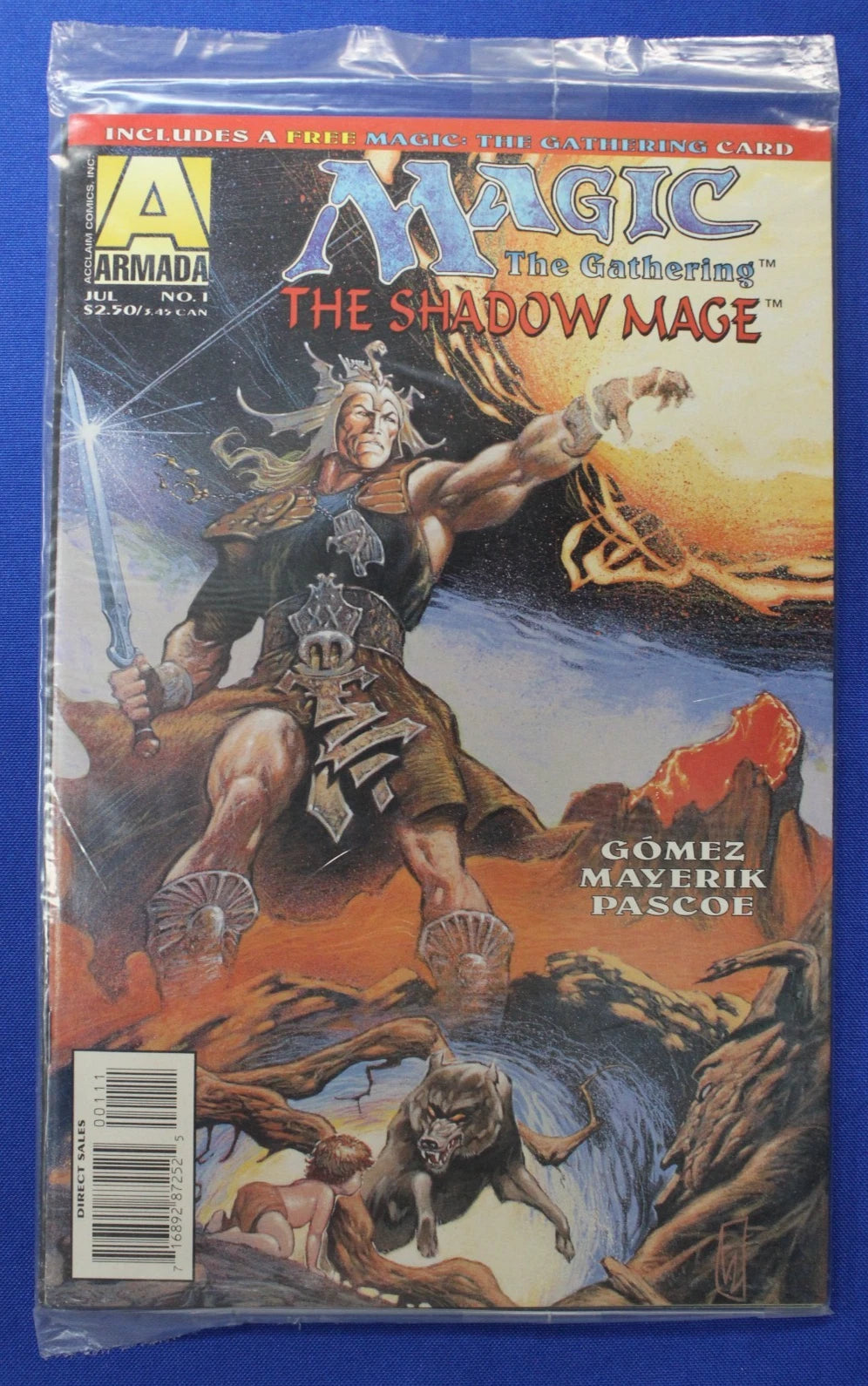 Magic the Gathering Shadow Mage #1-4 Complete Set VF-VF/NM