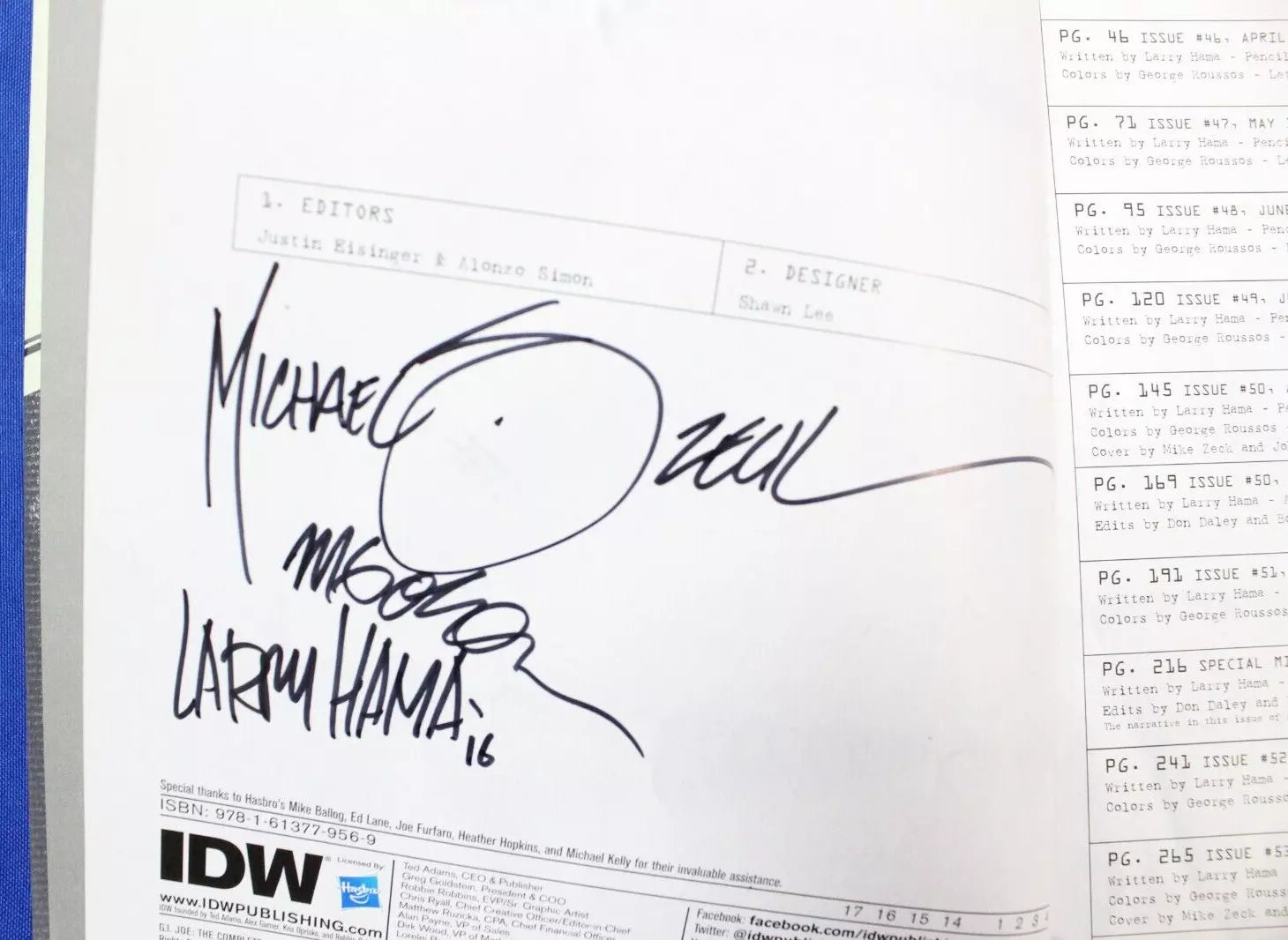 GI Joe Complete Collection Vol #1 2 3 4 5 6 7 SIGNED Hardcovers