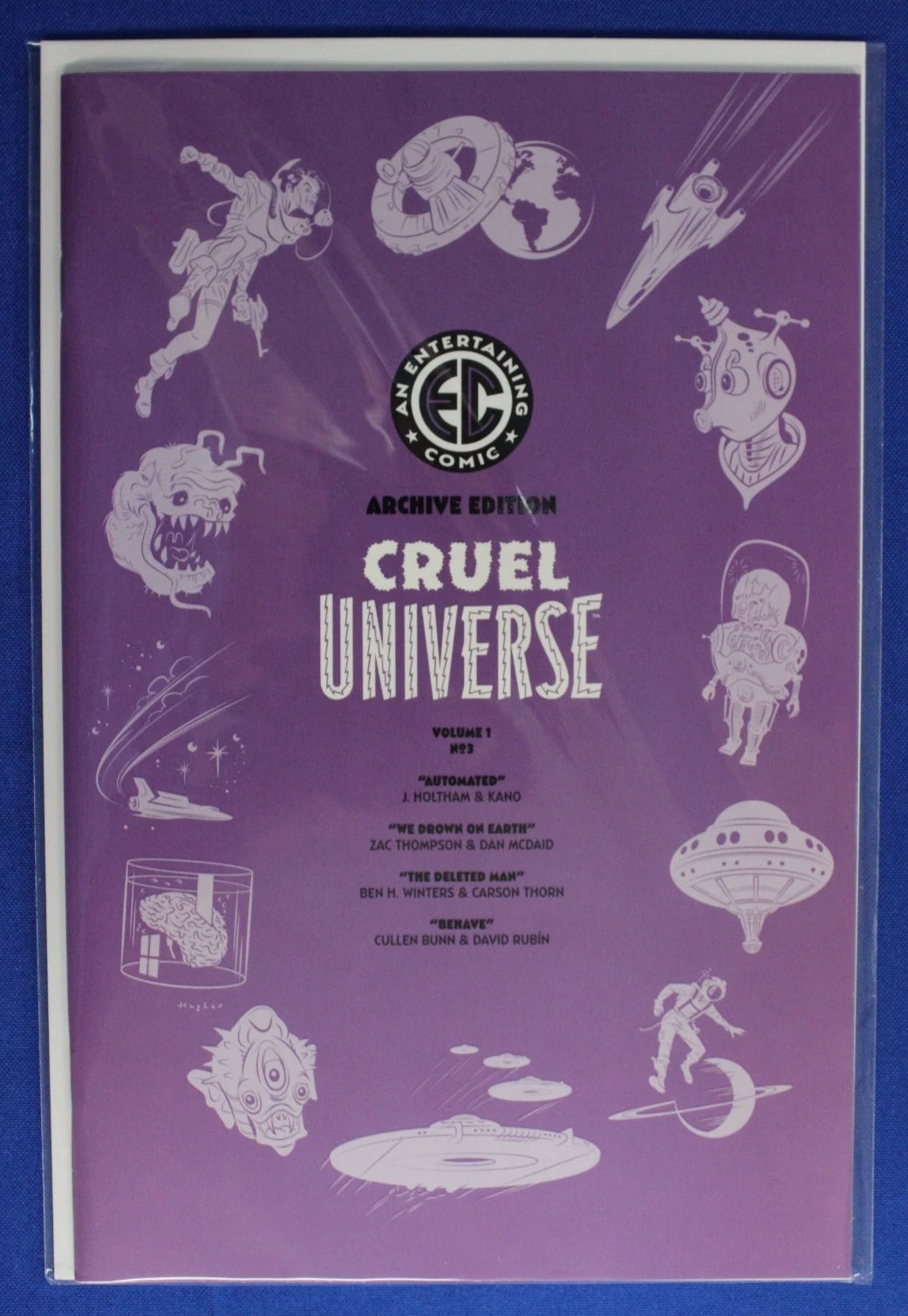 EC Cruel Universe #1-5 All 1:50 Variants Complete Set VF/NM