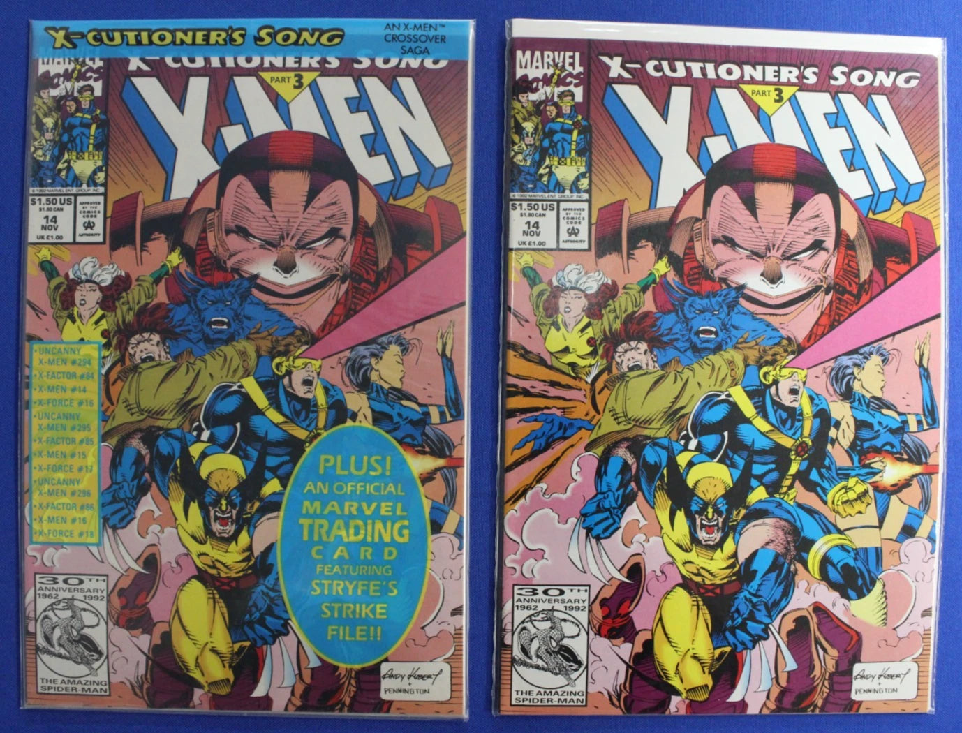 X-Men #1-207 Complete Set + Annuals & Variants Lot of 222 VF