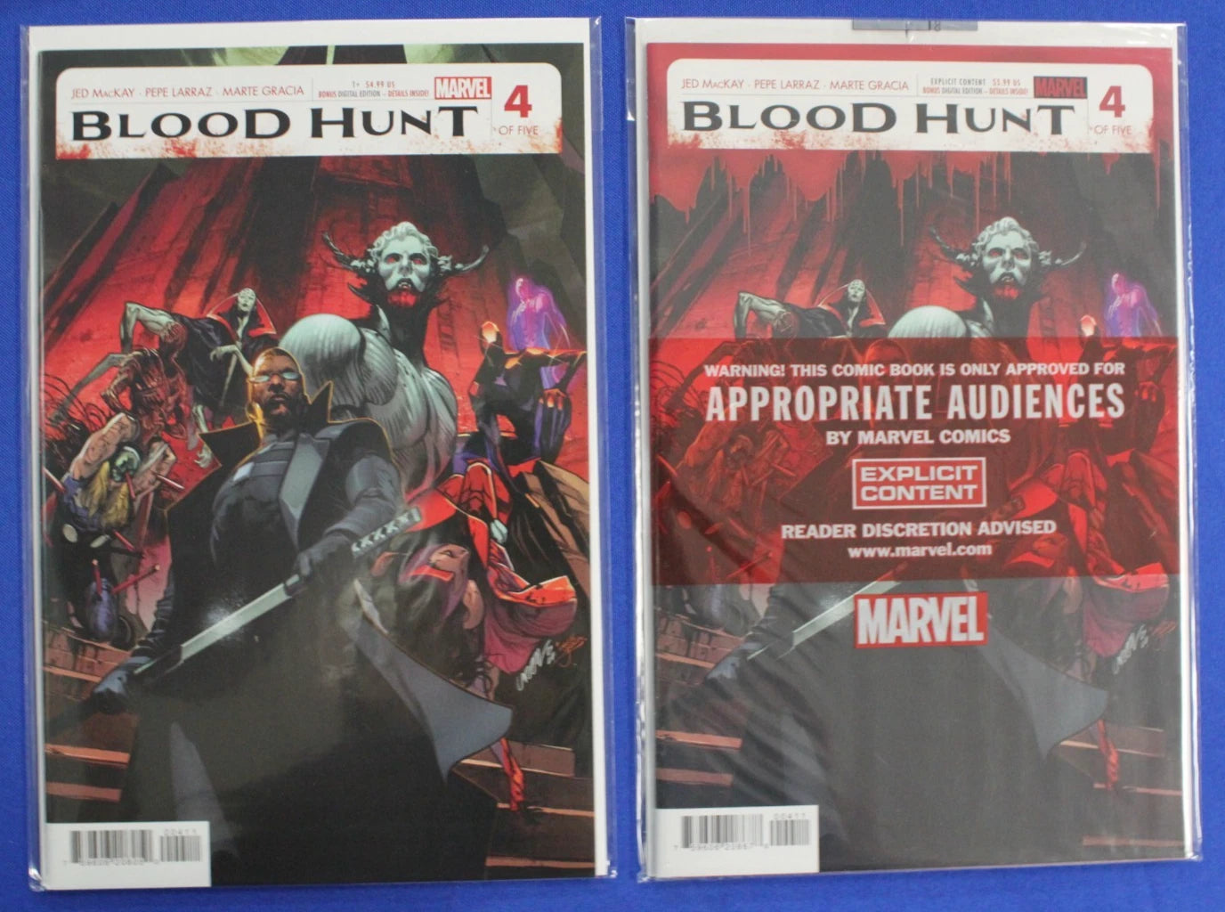 Blood Hunt #1-5 Regular Edition + Red Band Polybagged Set + FCBD Lot of 11 VF/NM