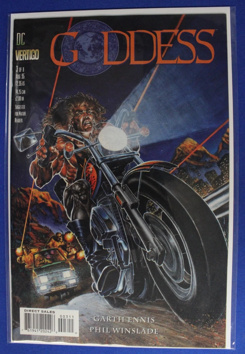 Goddess #1-8 Complete Set VF-VF/NM