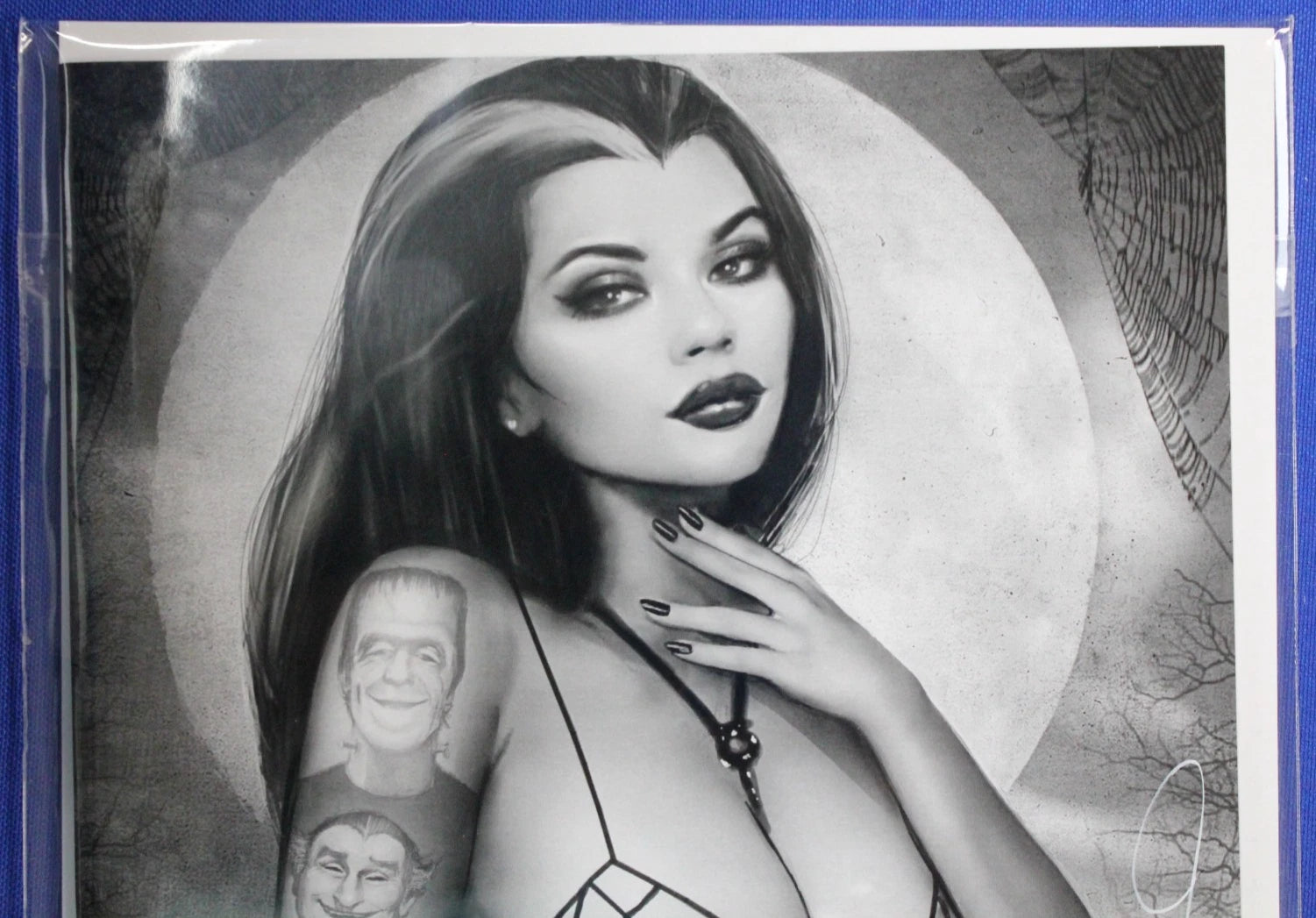 Zirty Girlz #2 Lily Munster Tattoo SIGNED by Nathan Szerdy w/ COA NM-