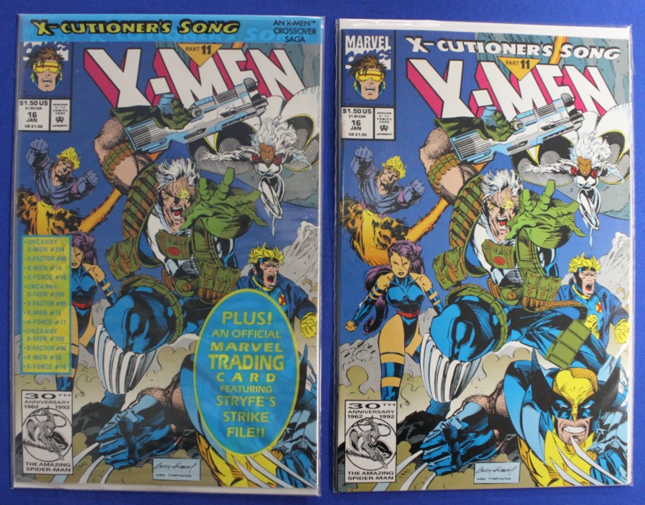 X-Men #1-207 Complete Set + Annuals & Variants Lot of 222 VF