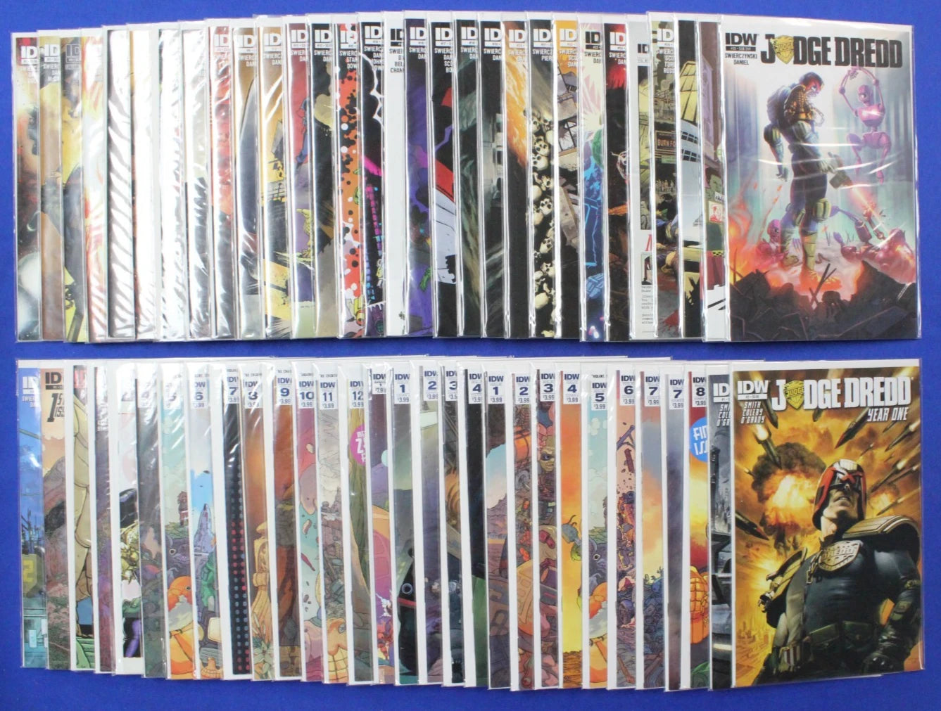 Judge Dredd #1-30 (2012) 1-12 (2015) & Under Siege 1-4 + Extras Lot of 59