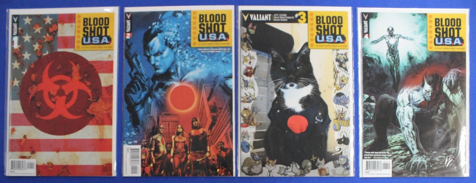 Bloodshot Salvation #1-12 Complete Set + Rising Spirit & USA VF/NM
