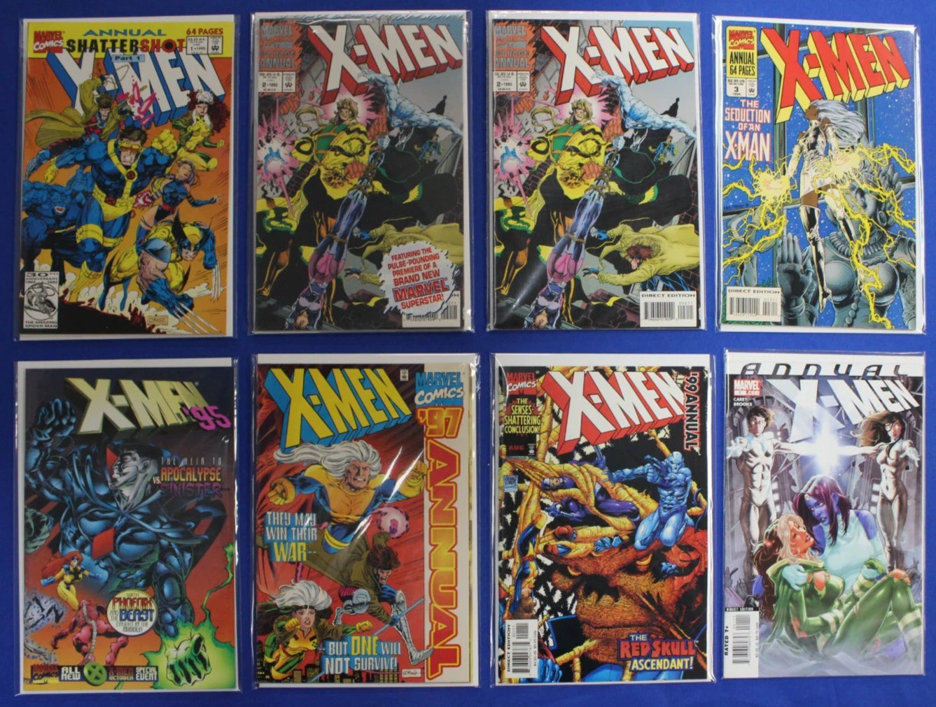 X-Men #1-207 Complete Set + Annuals & Variants Lot of 222 VF