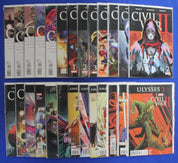 Civil War Secret Wars & Civil War II Lot of 26 VF-VF/NM