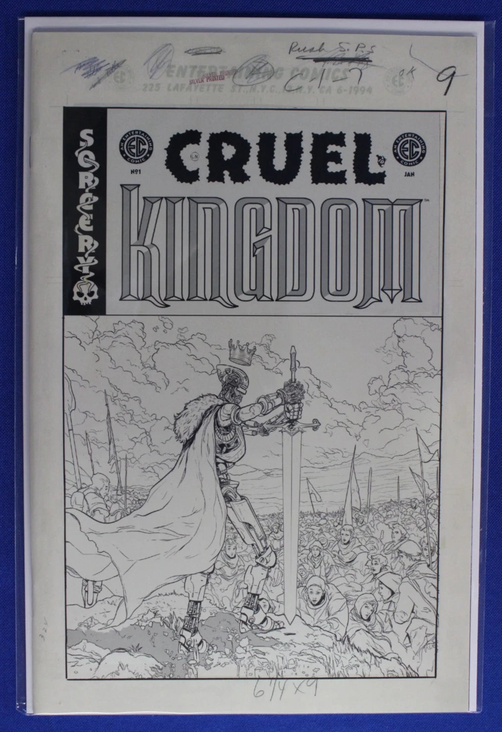 EC Cruel Kingdom #1-4 All 1:20 Variants Complete Set VF/NM