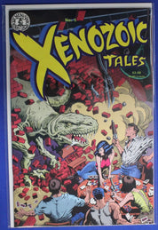 Death Rattle #8 & Xenozoic Tales #1-9 Lot of 10 FN