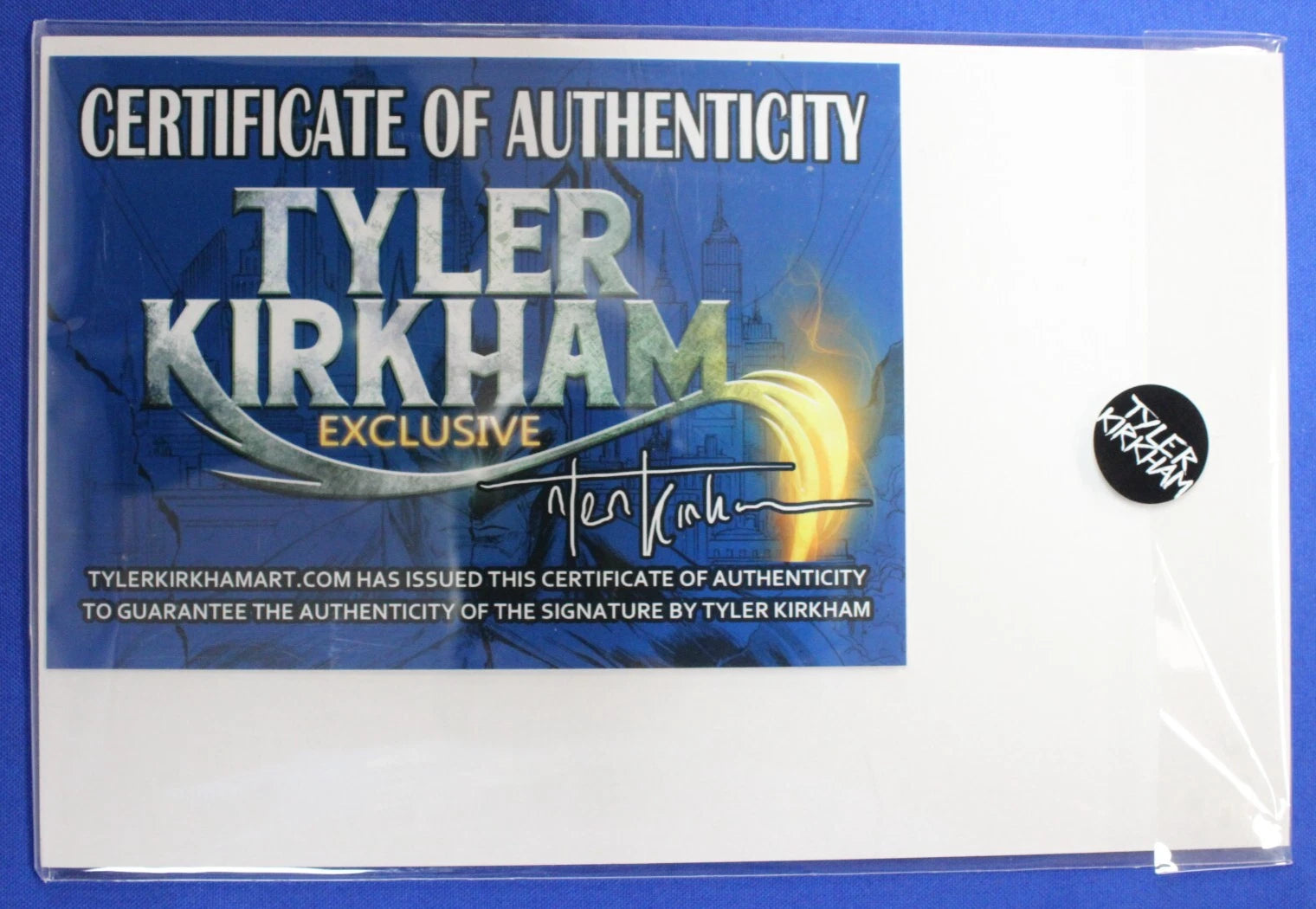 MTG Chandra #1 Limited Tyler Kirkham Sketch Variant SIGNED w/ COA VF/NM