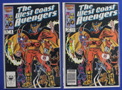 West Coast Avengers #1-20 Incomplete Run + Extras Lot of 31 VF