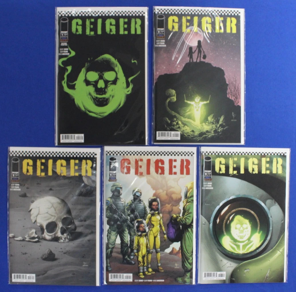 Geiger #1-6 Near Complete Set (Missing #4) VF/NM