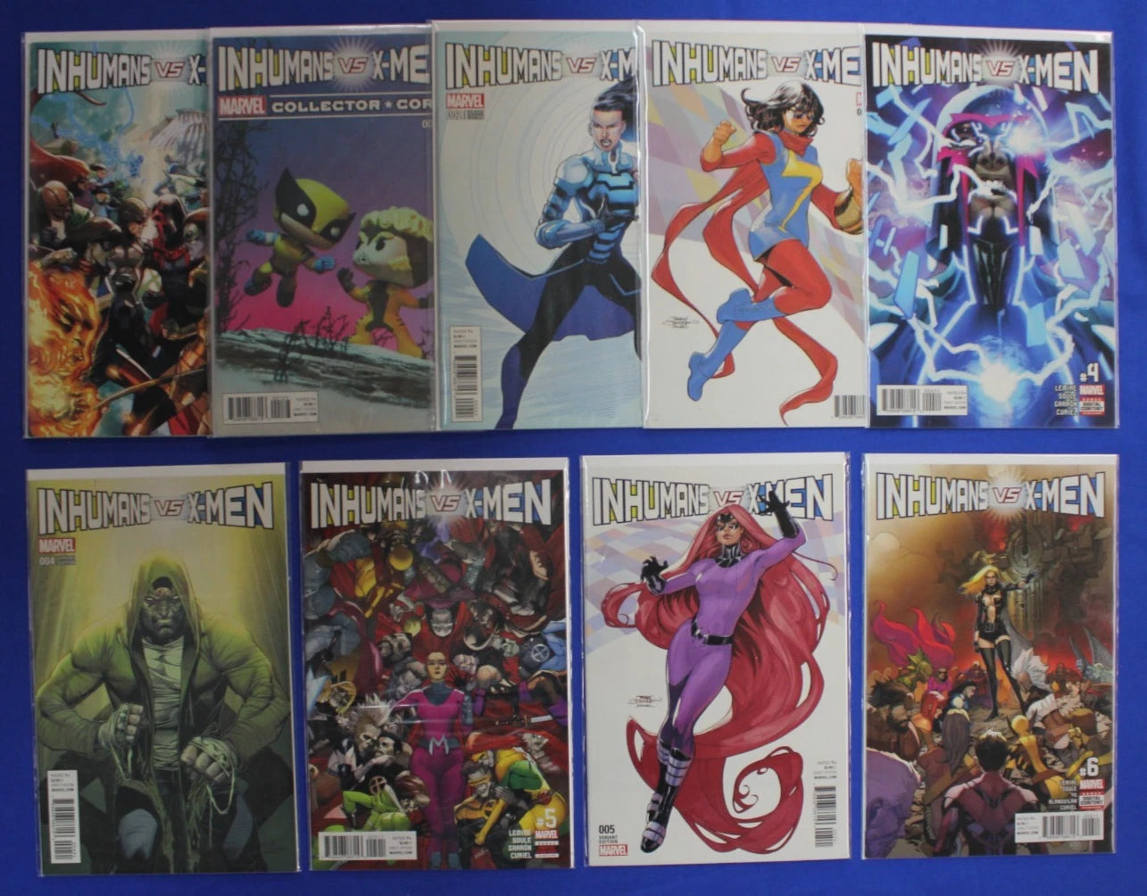 All-New Inhumans 1-11 + Uncanny 0-20 + vs X-Men 1-6 Complete Lot of 42 VF/NM
