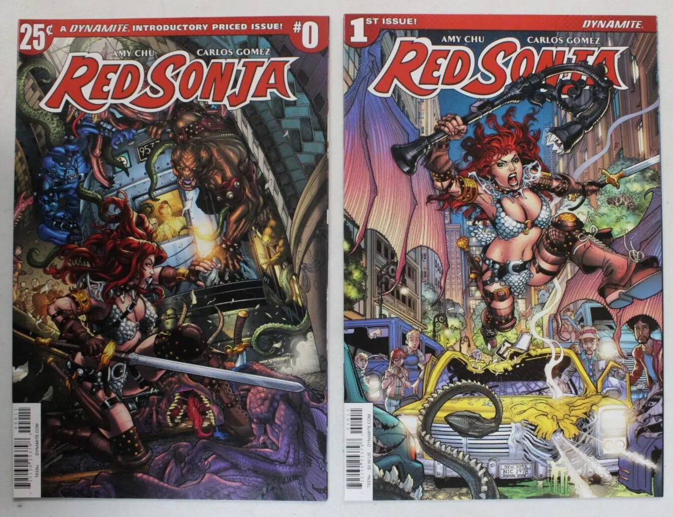 Red Sonja #0, 1-25 Complete Set Cosplay Covers