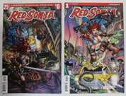 Red Sonja #0, 1-25 Complete Set Cosplay Covers