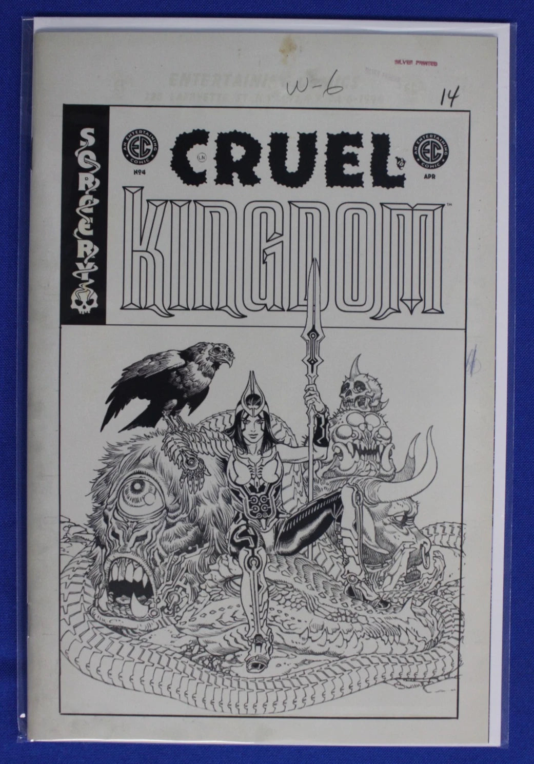 EC Cruel Kingdom #1-4 All 1:20 Variants Complete Set VF/NM