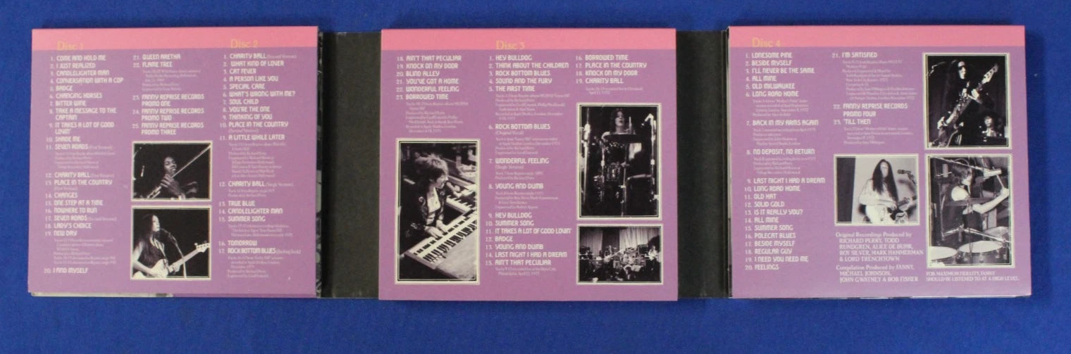 Fanny First Time in a Long Time The Reprise Recordings 4 CD Box Set Limited Edition