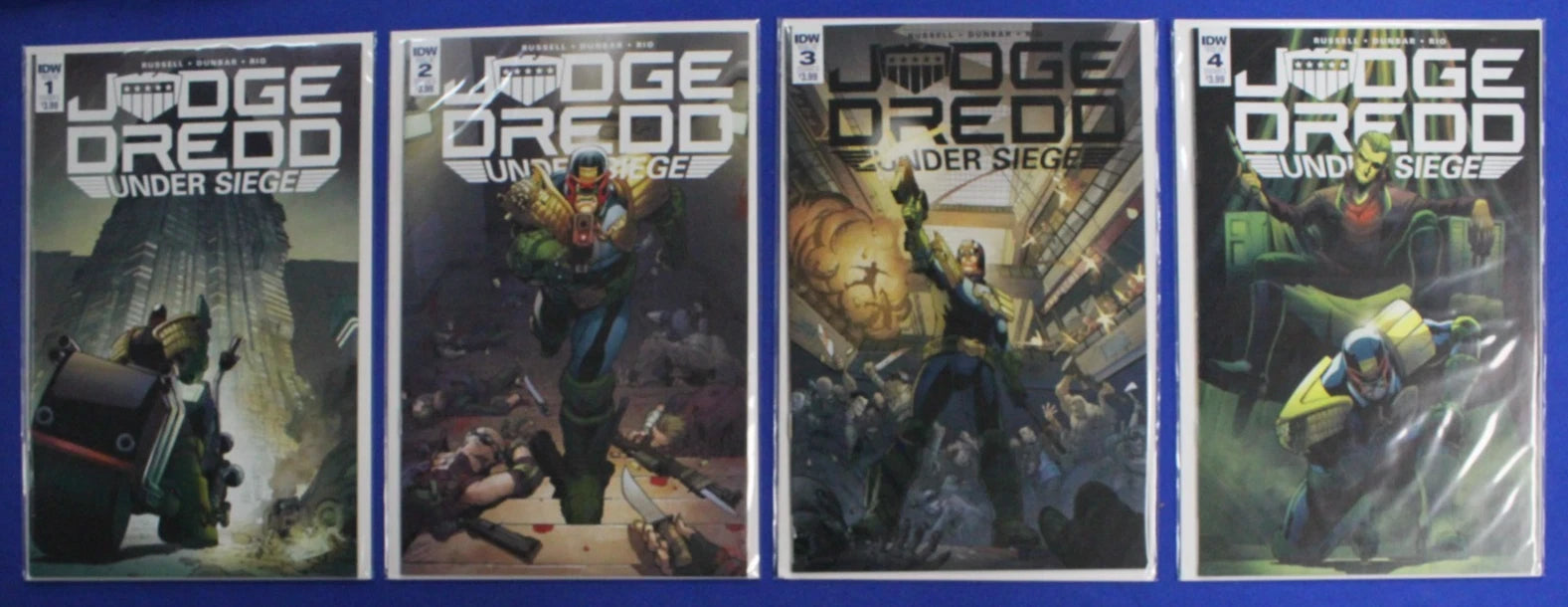 Judge Dredd #1-30 (2012) 1-12 (2015) & Under Siege 1-4 + Extras Lot of 59