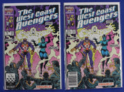 West Coast Avengers #1-20 Incomplete Run + Extras Lot of 31 VF