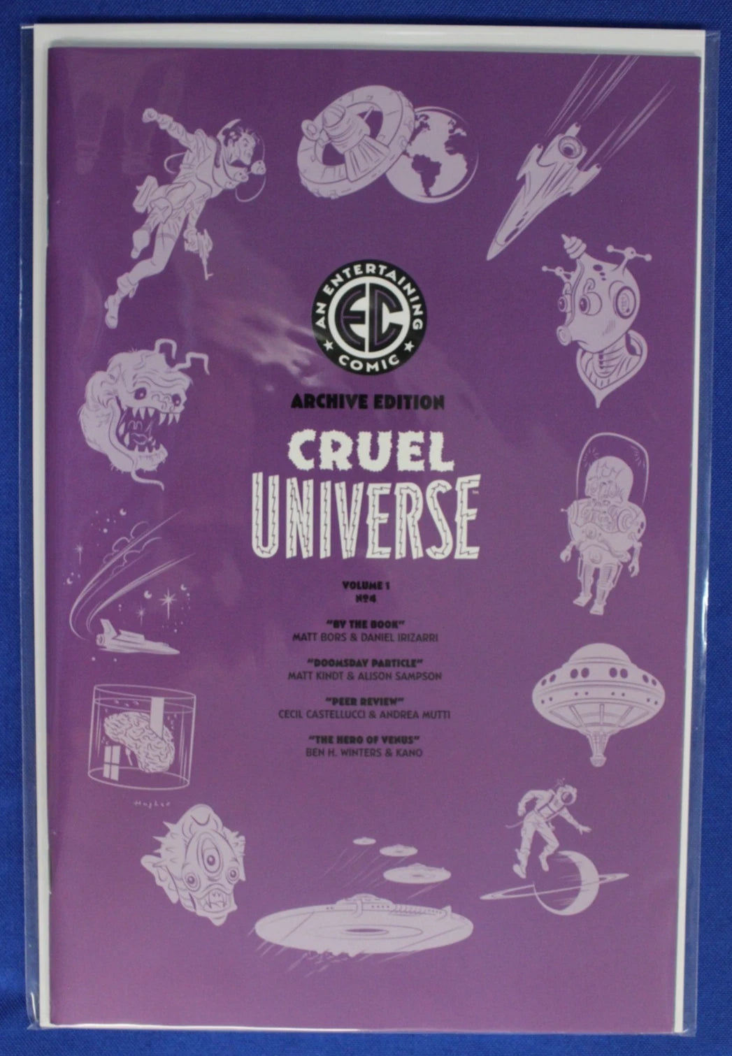 EC Cruel Universe #1-5 All 1:50 Variants Complete Set VF/NM