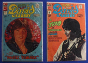 David Cassidy #7 & #8 1972 Charlton 7 VG/FN 8 GD
