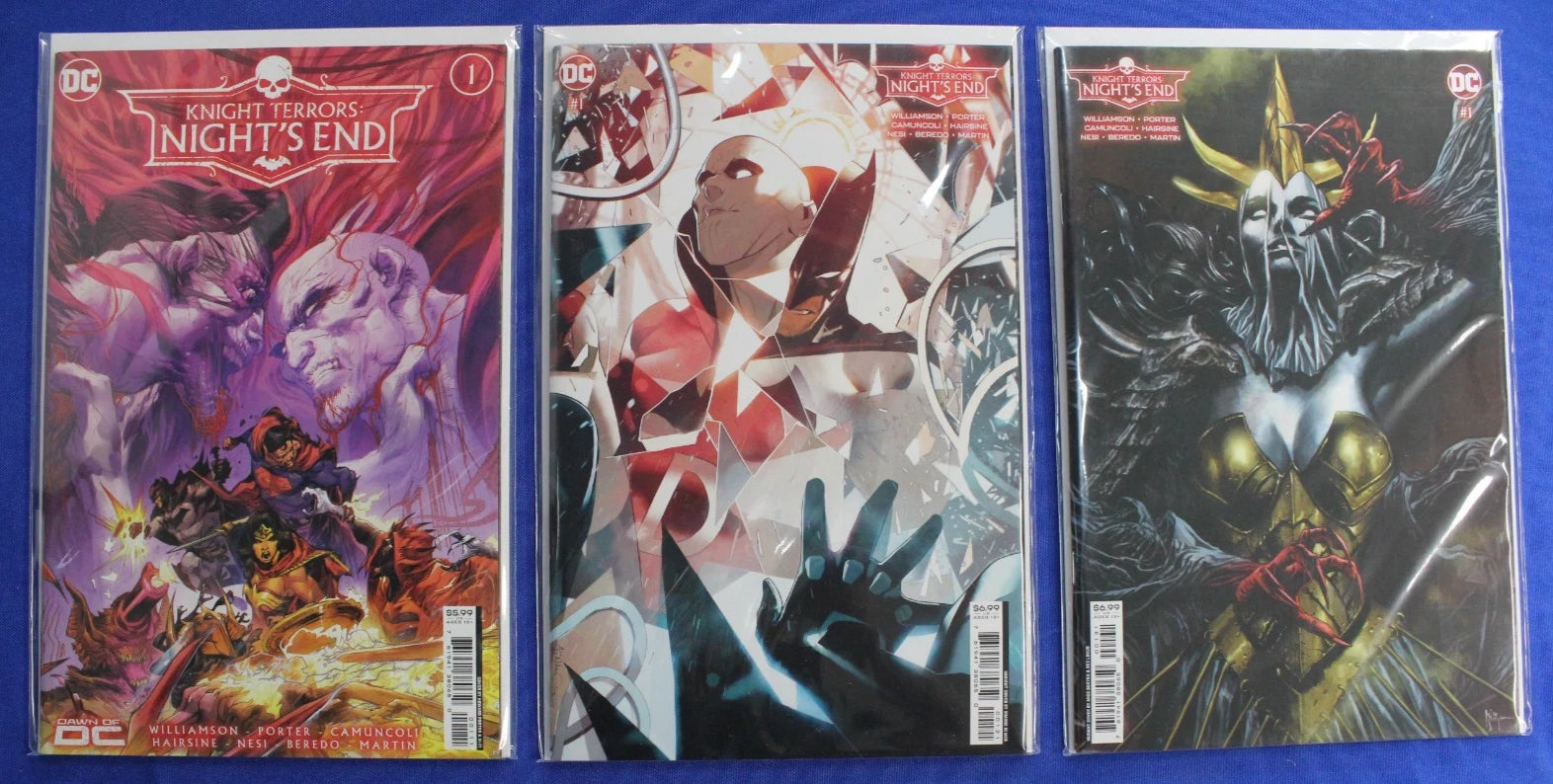 Knight Terrors Crossover Event Near Complete Lot of 95 VF/NM