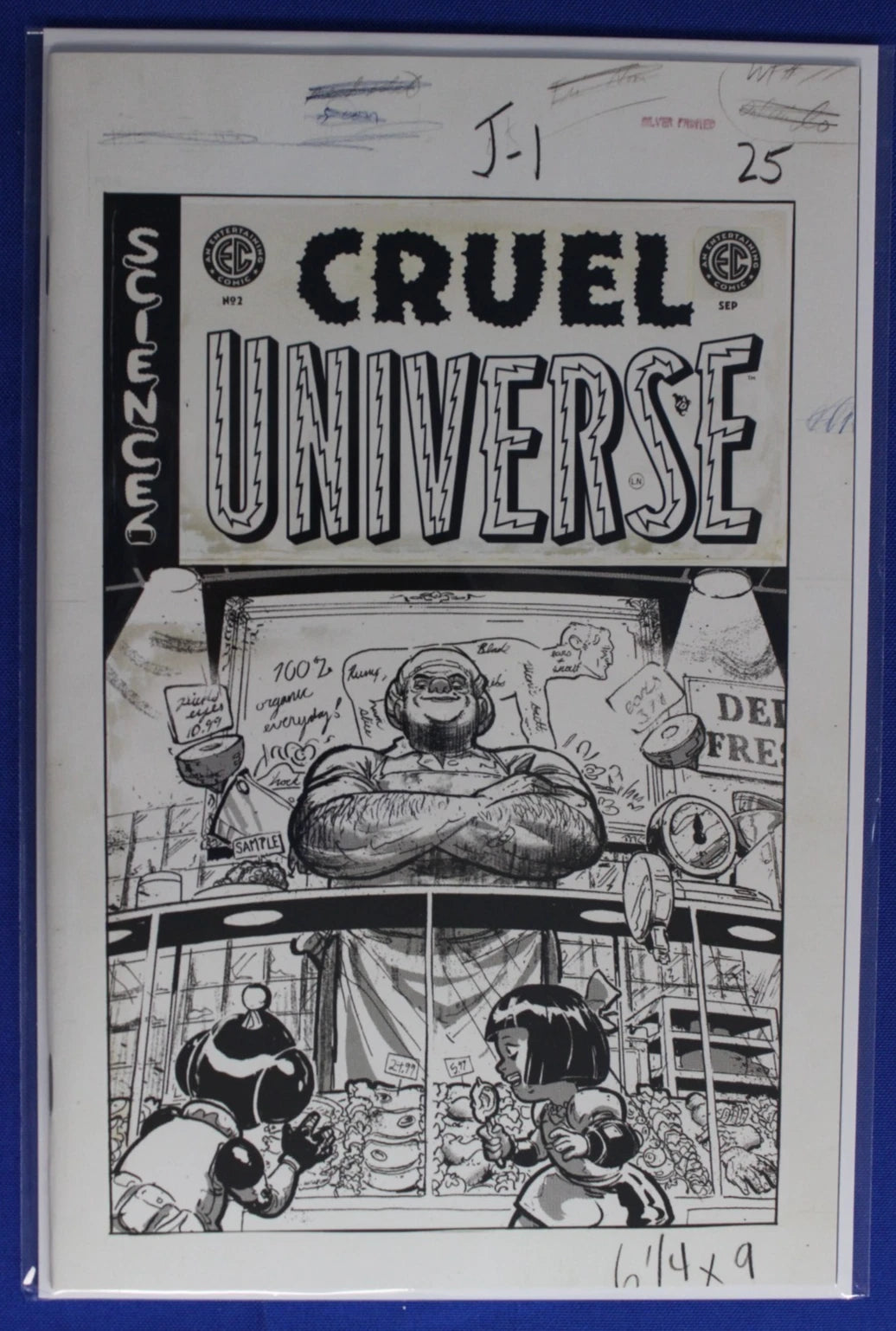 EC Cruel Universe #1-5 All 1:20 Variants Complete Set VF/NM
