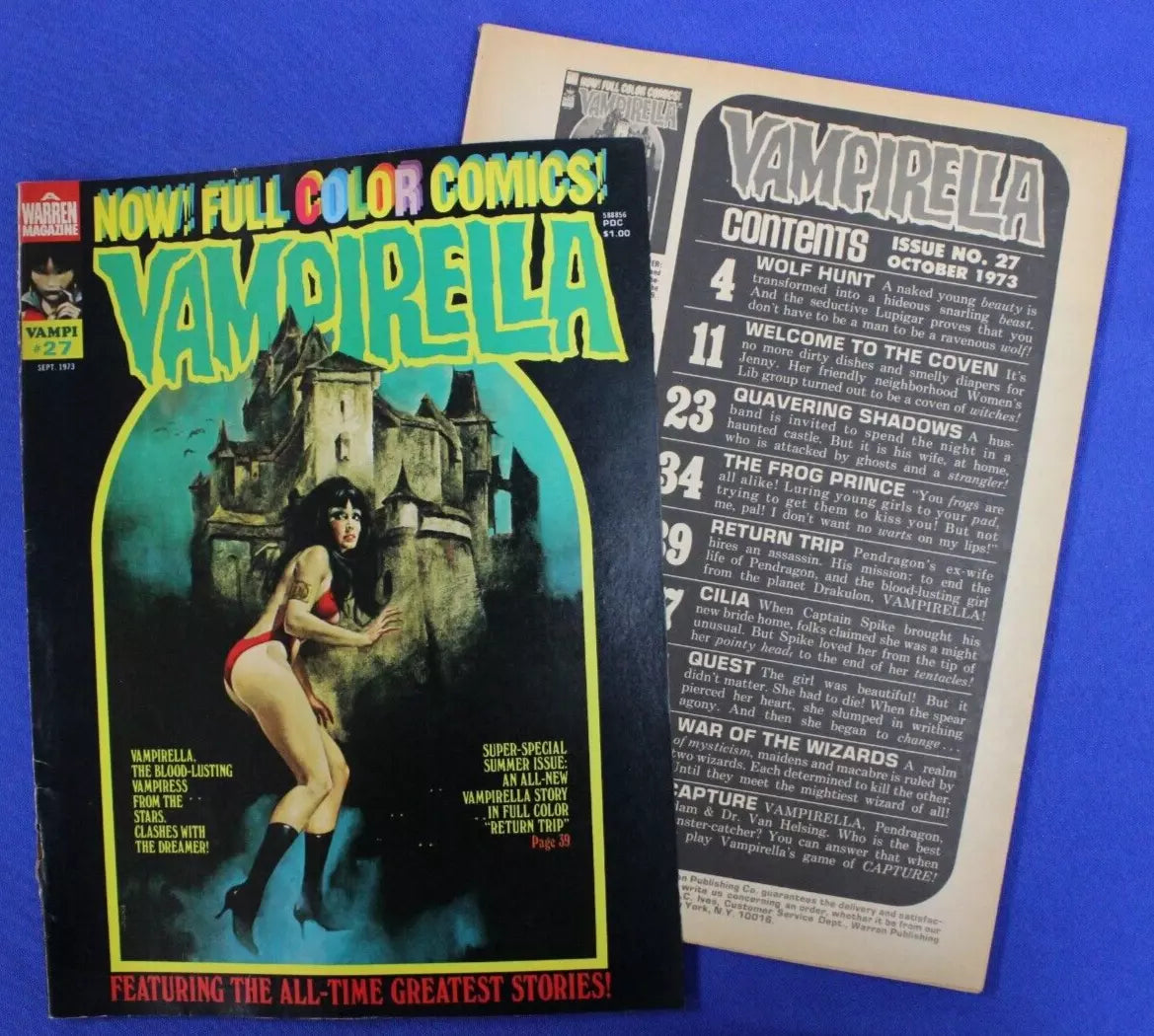 Vampirella Lot of 73 Magazines GD-VG