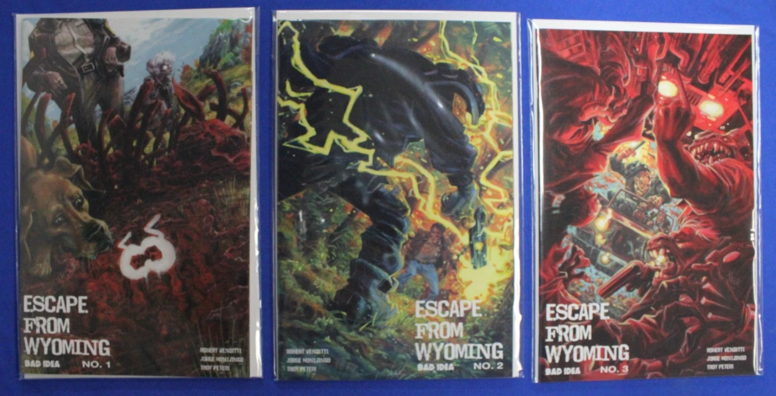 Escape From Wyoming #1-3 Complete Set VF/NM