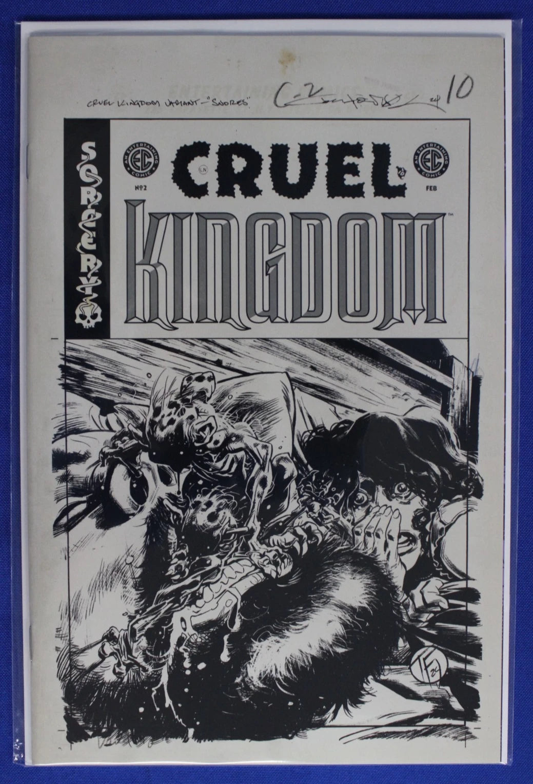 EC Cruel Kingdom #1-4 All 1:20 Variants Complete Set VF/NM