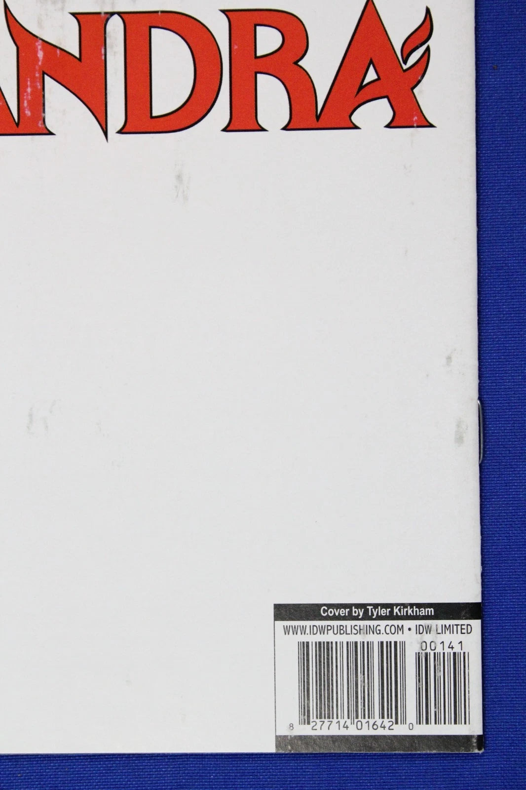 MTG Chandra #1 Limited Tyler Kirkham Sketch Variant SIGNED w/ COA VF/NM