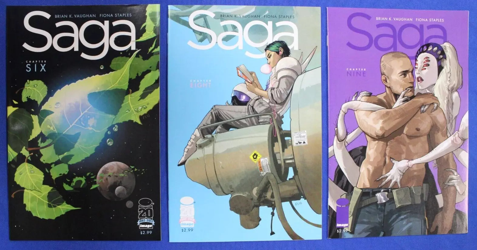 Saga #2-6, #8-66 Near Complete Set + 2nd & 3rd Prints VF/NM