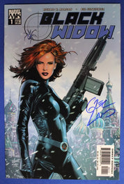 Black Widow #1 SIGNED by Greg Land VF/NM