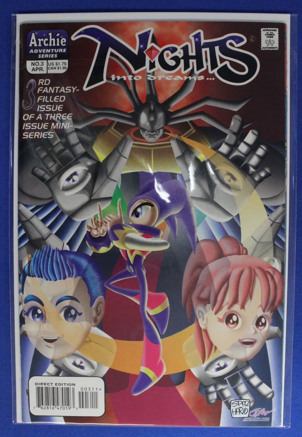 Nights into Dreams #1-6 Near Complete Set Missing #5 FN-VF