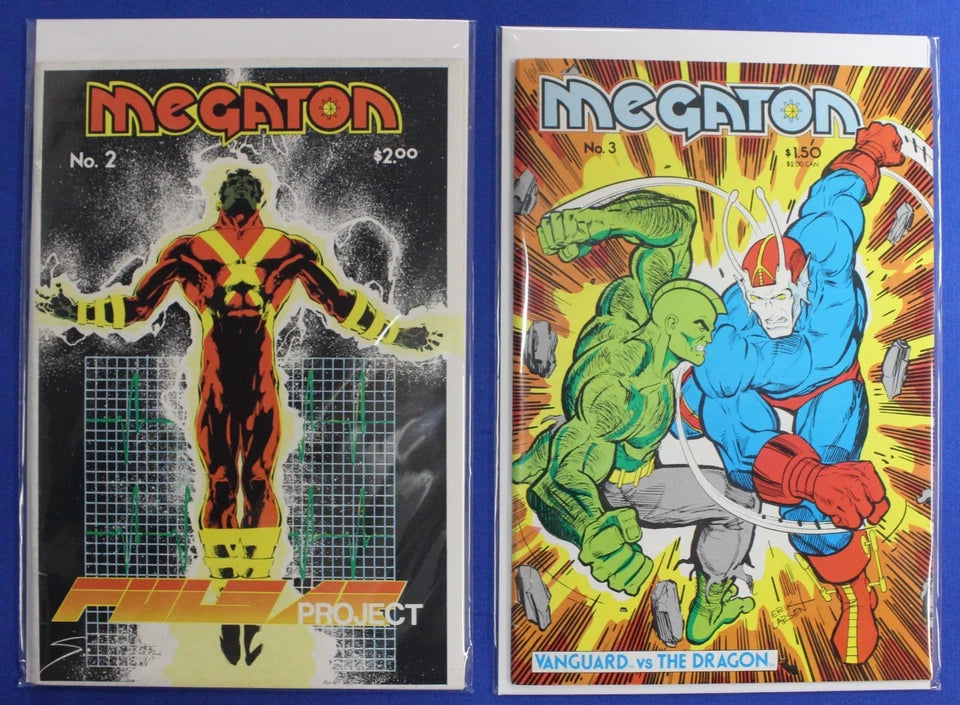 Megaton #2 & 3 FN/VF 1st Appearance of Savage Dragon