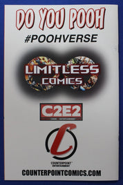 Do You Pooh Battle Pooh Variant SIGNED by Marat Mychaels w/ COA VF/NM