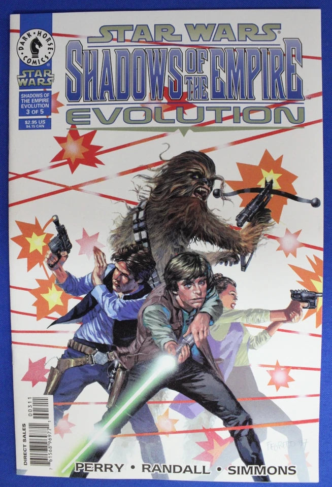 Star Wars Shadows of the Empire #1-5 Complete Set VF/NM