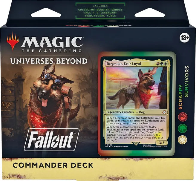 Magic the Gathering Fallout Scrappy Survivors Commander Deck  Infinity Flux