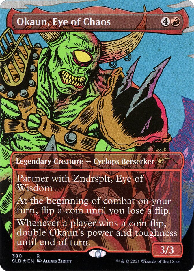Okaun, Eye of Chaos - Red Infinity Flux Okaun, Eye of Chaos - Red Infinity Flux