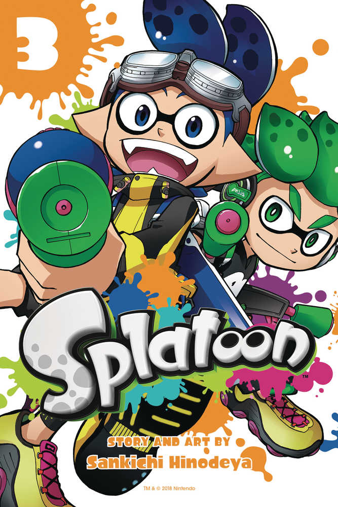 Splatoon Manga Volume 03