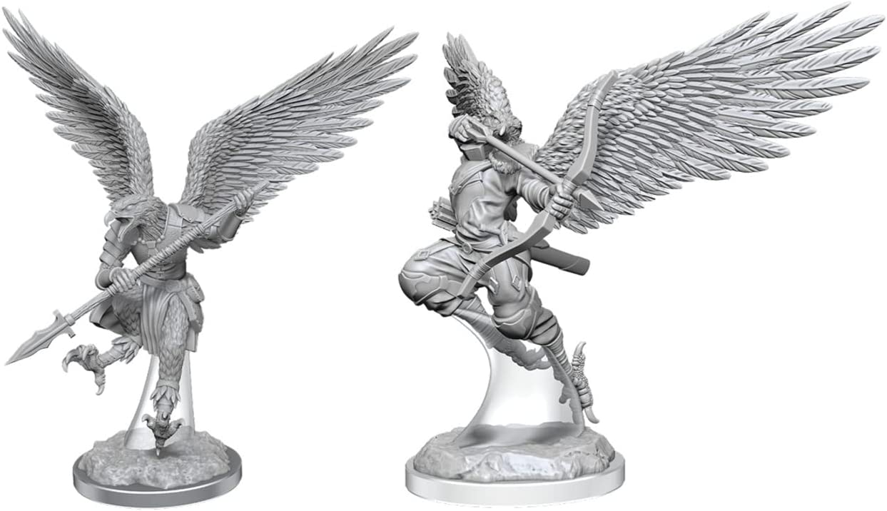 Dungeons & Dragons Nolzur`s Marvelous Unpainted Miniatures: W17 Aarakocra Fighters